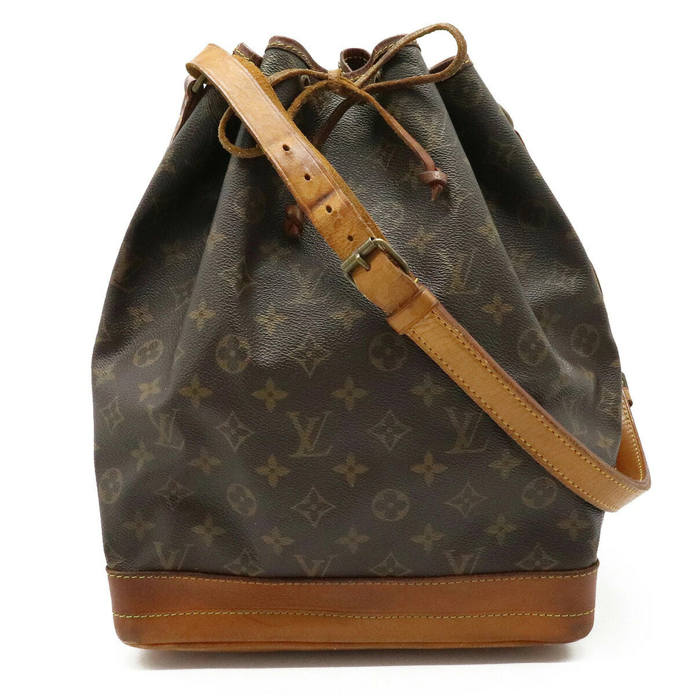 Louis Vuitton Monogram Noe Shoulder Bag Hobo Drawstring